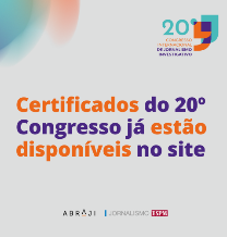 Certificados do 20º Congresso já estão disponíveis no site