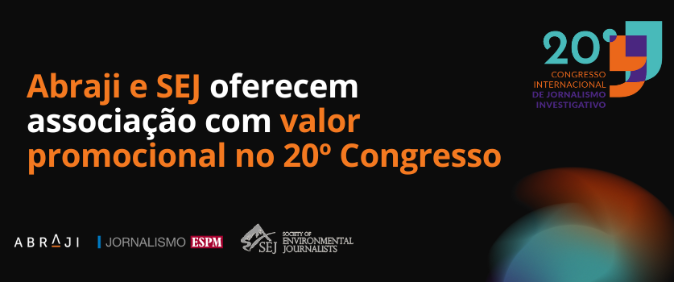 Abraji e SEJ oferecem associação com valor promocional no 20º Congresso