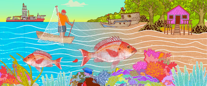 Nova reportagem do projeto Defensores Ambientais aborda riscos aos recifes da Amazônia