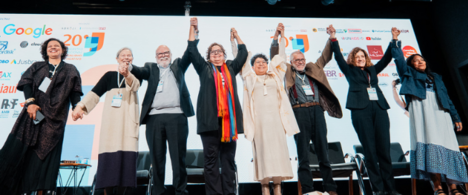 Jornalismo em cena: como foi produzido o documentário sobre os homenageados do Congresso da Abraji