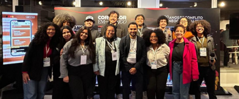 Parceria entre Abraji e Alma Preta amplia debate sobre jornalismo negro e antirracista no 20º Congresso