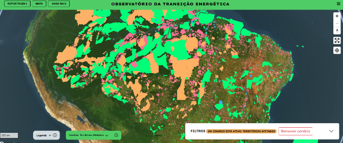 Nova plataforma monitora impactos socioambientais da transição energética no Brasil