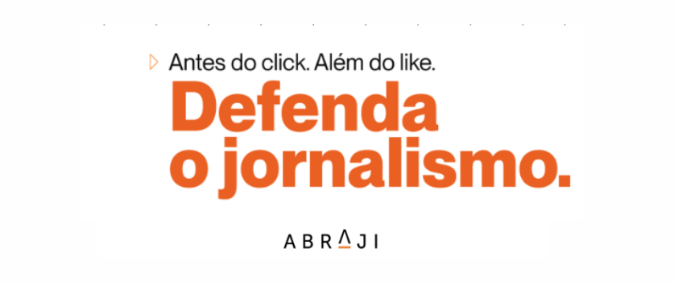 Jornalistas destacam o papel do jornalismo e os riscos da profissão em campanha da Abraji