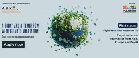 Abraji and Talanoa announce reporting grants and training for journalists on climate adaptation