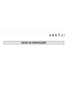Edital de Convocação